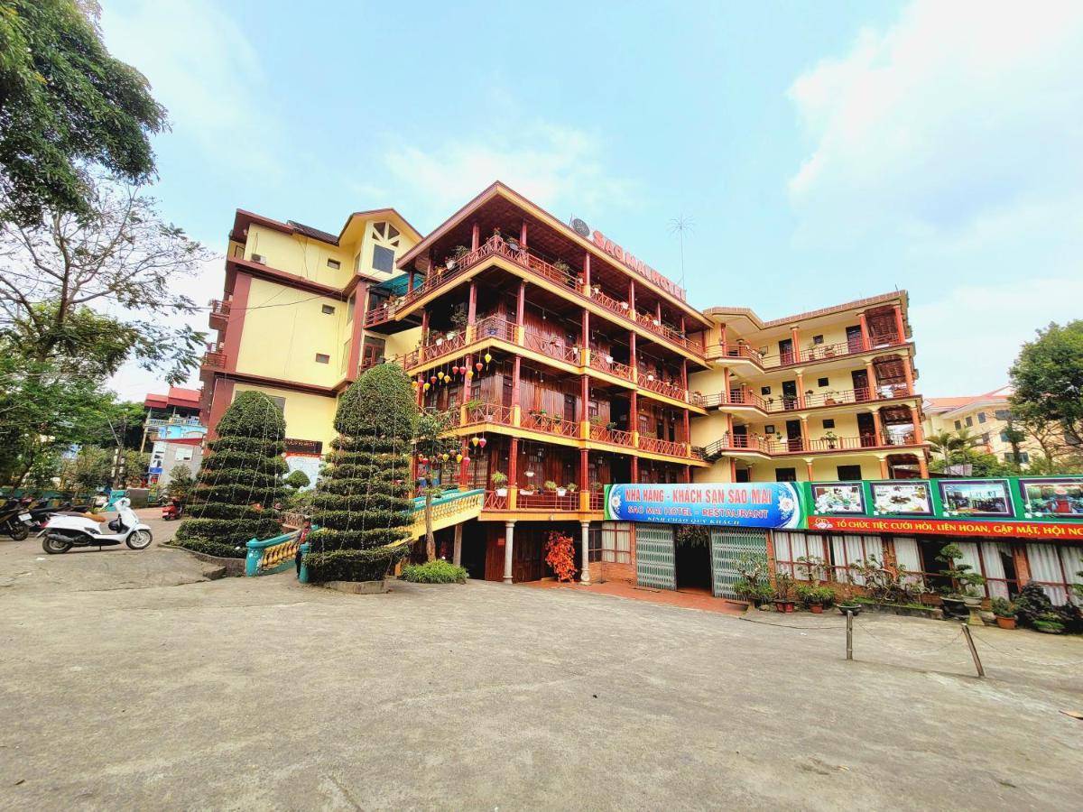 Sao Mai Bac Ha Hotel Buitenkant foto